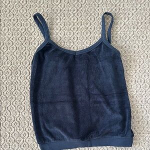 Navy Blue Tank Top